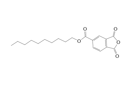 1,2,4-Benzenetricarboxylic acid, cyclic 1,2-anhydride, decyl ester