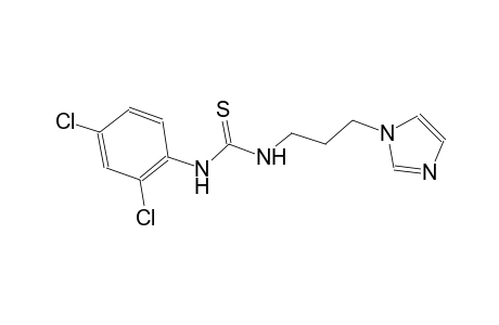 N-(2,4-dichlorophenyl)-N'-[3-(1H-imidazol-1-yl)propyl]thiourea