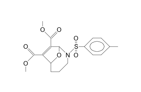 7,8-Dicarbomethoxy-9-oxa-2-aza-bicyclo(4.2.1)non-7-ene 2-P-toluenesulfonamide