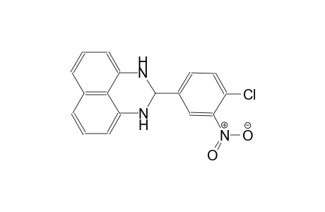 1H-perimidine, 2-(4-chloro-3-nitrophenyl)-2,3-dihydro-