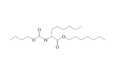 2-Aminocaprylic acid, N-butoxycarbonyl-, heptyl ester