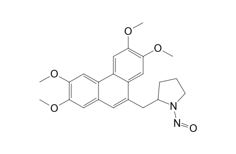 1-Nitroso-2-[(2,3,6,7-tetramethoxy-9-phenanthryl)methyl]pyrrolidine