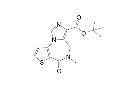 5,6-Dihydro-5-methyl-6-oxo-4H-imidazo[1,5-a]thieno[2,3-f][1,4]diazepine-3-carboxylic acid 1,1-dimethylethyl ester