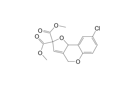 Dimethyl 8-Chloro-2H,4H,9bH-furo[3,2-c][1]benzopyran-2,2-dicarboxylate