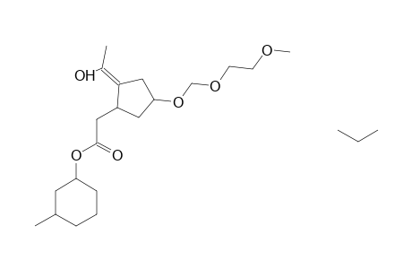 SPIRO[3,5-DIOXABICYCLO[6.3.0]UNDEC-1-EN-6-ON-4,2'-CYCLOHEXAN], 1'-ISOPROPYL-2,4'-DIMETHYL-10-(2-METHOXYETHYLOXYMETHYLOXY)-