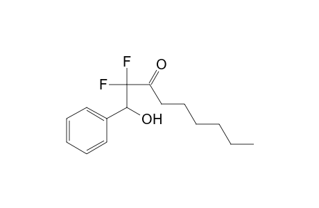 2,2-Difluoro-1-hydroxy-1-phenyl-3-nonanone