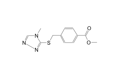 benzoic acid, 4-[[(4-methyl-4H-1,2,4-triazol-3-yl)thio]methyl]-,methyl ester