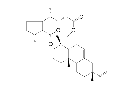 ISOPIMARYL-3-alpha-METHYLENECARBOXYLATE-4-alpha.,4A-alpha,7-alpha.,7A-alpha-DIHYDRONEPETALACTONE
