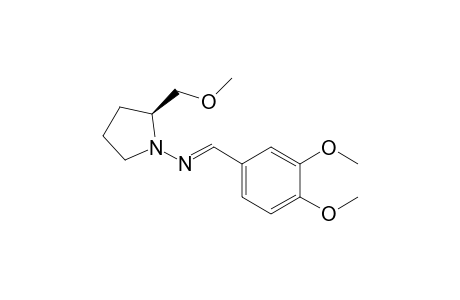 ((2S)-2-Methoxymethylpyrrolidin-1-yl)-[1(E)-(3,4-dimethoxyphenyl)methylene]amine