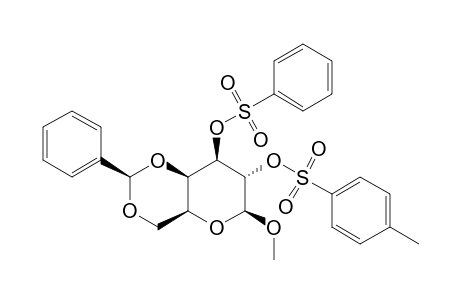 METHYL-3-O-BENZENESULFONYL-4,6-O-BENZYLIDENE-2-O-PARA-TOLUENESULFONYL-BETA-D-GALACTOSIDE