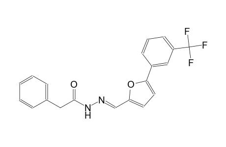 2-phenyl-N'-((E)-{5-[3-(trifluoromethyl)phenyl]-2-furyl}methylidene)acetohydrazide