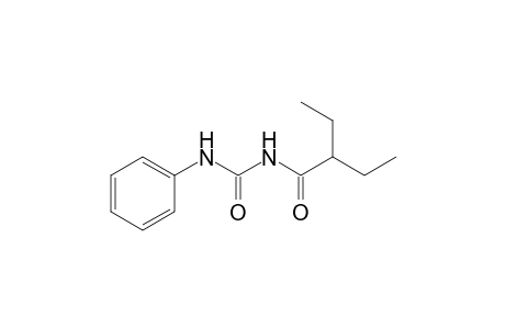 Butanamide, 2-ethyl-N-[(phenylamino)carbonyl]-