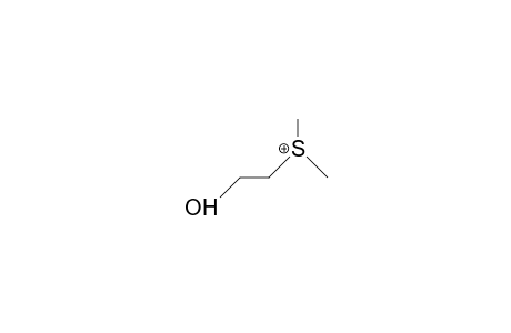 2-Hydroxyethyl-dimethyl-sulfonium cation