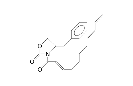 (4S)-3-([E,E]-2,8,10-Undecatrienoyl)-4-benzyl-2-oxazolidinone