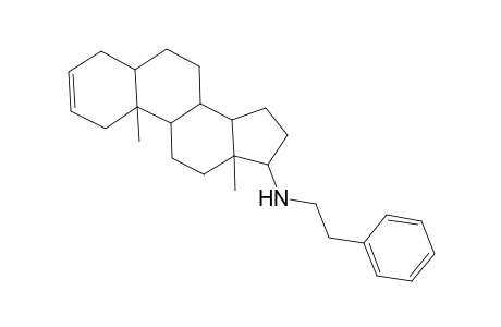N-(2-Phenylethyl)androst-2-en-17-amine
