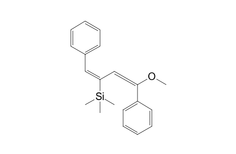 (E,E)-1-Methoxy-3-trimethylsilyl-1,4-diphenylbuta-1,3-diene