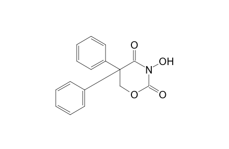 dihydro-5,5-diphenyl-3-hydroxy-2H-1,3-oxazine-2,4(3H)-dione