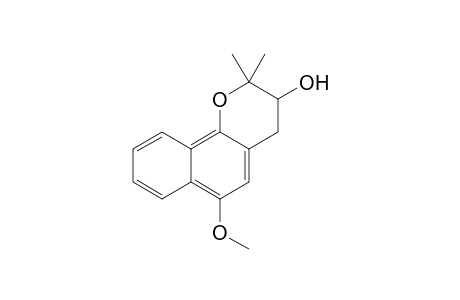 6-Methoxy-2,2-dimethyl-3,4-dihydro-2H-naphtho[1,2-b]pyran-3-ol