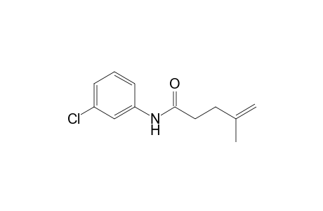 N-(3-chlorophenyl)-4-methylpent-4-enamide