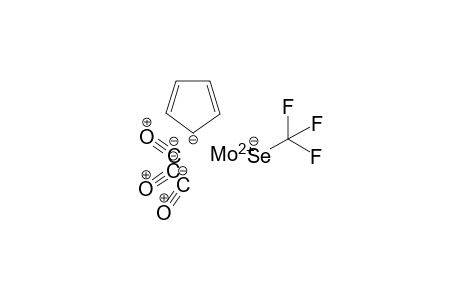 Molybdenum(II) cyclopenta-2,4-dien-1-ide trifluoromethaneselenolate tricarbonyl