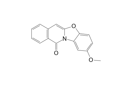 2-Methoxy-[1,3]benzoxazolo[3,2-b]isoquinolin-11-one
