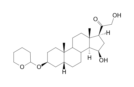 15.beta,21-Dihydroxy-3.beta.-[(tetrahydro-2H-pyran-2'-yl)oxy]-5.beta.-pregnan-20-one