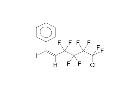 (E)-1-IODO-1-PHENYL-6-CHLORO-2-HYDROPERFLUOROHEX-1-ENE