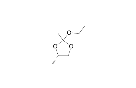 (2RS,4S)-2-ETHOXY-2,4-DIMETHYL-1,3-DIOXOLANE