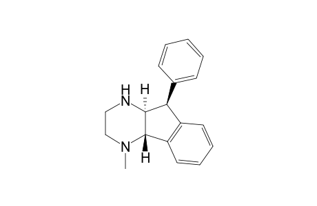 (H4a, H9a-trans-H9, H9a-trans)-2,3,4,4a,9,9a-Hexahydro-4-methyl-9-phenyl-1H-indeno[1,2-b]pyrazine