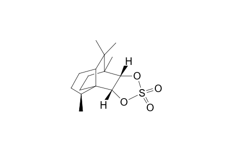 (3aS,4S,8S,8aS,8bR)-4,5,5,8-tetramethyloctahydro-4,8a-ethanoindeno[4,5-d][1,3,2]dioxathiole 2,2-dioxide