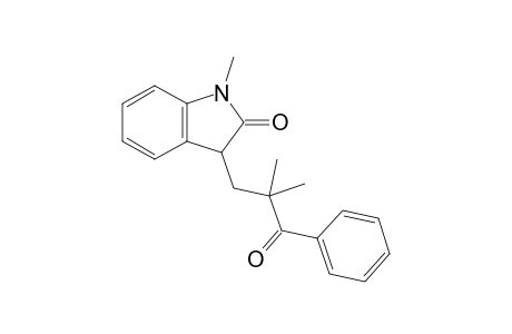 3-(2,2-dimethyl-3-oxidanylidene-3-phenyl-propyl)-1-methyl-3H-indol-2-one