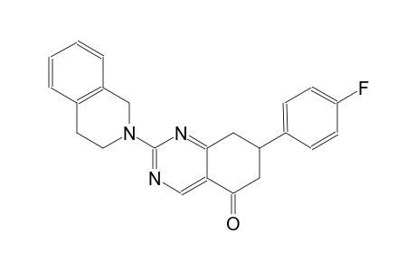 2-(3,4-dihydro-2(1H)-isoquinolinyl)-7-(4-fluorophenyl)-7,8-dihydro-5(6H)-quinazolinone