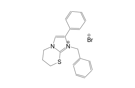 1-benzyl-2-phenyl-6,7-dihydro-5H-imidazo[2,1-b][1,3]thiazin-1-ium bromide