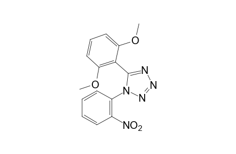 5-(2,6-dimethoxyphenyl)-1-(o-nitrophenyl)-1H-tetrazole