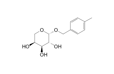 4'-Methylbenzyl .beta.,L-arabinopyranoside