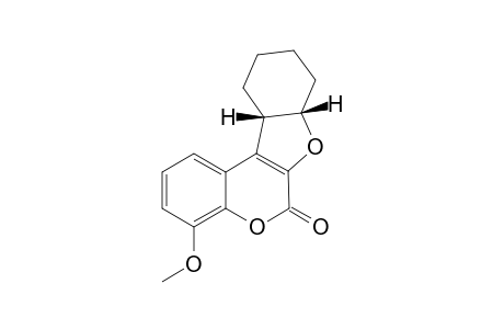 cis-6a,7a,8,9,10,11a,11b-Octahydro-4-methoxybenzo[4,5]furo[2,3-c][1]benzopyran-6-one
