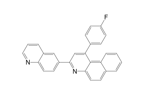 1-(p-fluorophenyl)-3-(6-quinolyl)benzo[f]quinoline