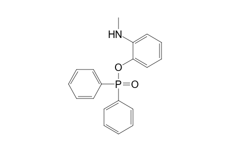 Phosphinic acid, diphenyl-, 2-(methylamino)phenyl ester