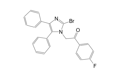 2-(2-bromo-4,5-diphenyl-1H-imidazol-1-yl)-1-(4-fluorophenyl)ethanone