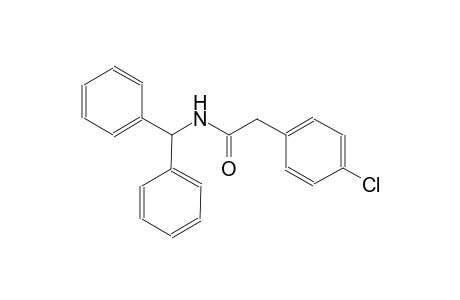 N-benzhydryl-2-(4-chlorophenyl)acetamide