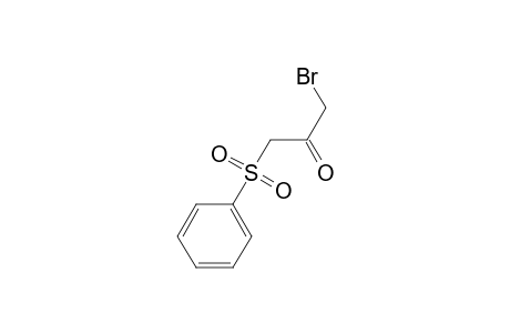 1-(benzenesulfonyl)-3-bromo-2-propanone