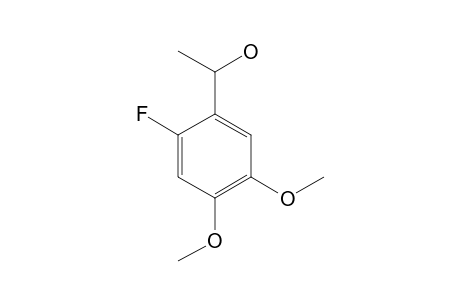 1-(2-fluoranyl-4,5-dimethoxy-phenyl)ethanol