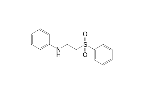 Benzenamine, N-[2-(phenylsulfonyl)ethyl]-