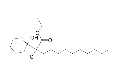 Ethyl 2-Chloro-2-(1-hydroxycyclohexyl)dodecanoate