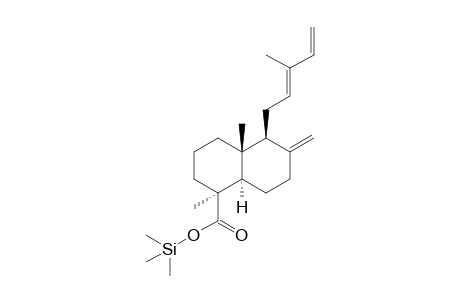 (1S,4aR,5S,8aR)-trimethylsilyl 1,4a-dimethyl-6-methylene-5-((E)-3-methylpenta-2,4-dien-1-yl)decahydronaphthalene-1-carboxylate