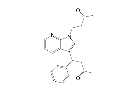 4-[1-(3-Oxobutyl)-1H-pyrrolo[2,3-b]pyridin-3-yl]-4-phenylbutan-2-one