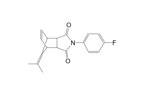 2-(4-fluorophenyl)-8-(propan-2-ylidene)-3a,4,7,7a-tetrahydro-1H-4,7-methanoisoindole-1,3(2H)-dione