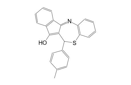 6H-indeno[2,1-c][1,5]benzothiazepin-7-ol, 6-(4-methylphenyl)-