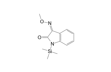 (3Z)-1-(Trimethylsilyl)-1H-indole-2,3-dione 3-(O-methyloxime)