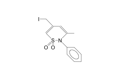 2-Iodomethyl-4-methyl-N-phenyl-1,3-butadiene-1,4-sultame